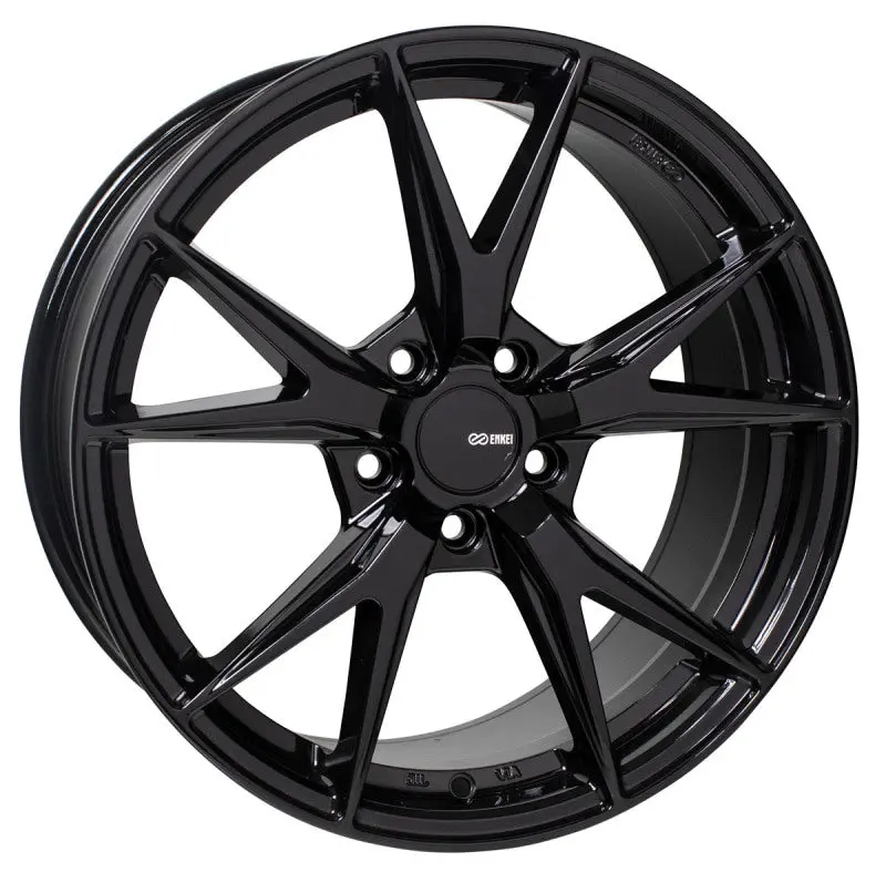 Enkei Phoenix 18X8 35Mm Offset 5X120 72.6Mm Bore Gloss Black Wheel 1