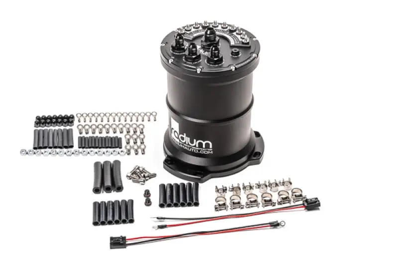 Radium Multi-Pump Fuel Surge Tank Fits Walbro Gss342 / Aem 50-1200 / Dw4 (Pumps Not Included) 1