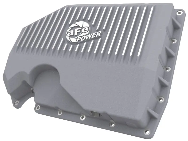 Afe 05-19 Vw 1.8L/2.0L W/O Oil Sensor Engine Oil Pan Raw Power Street Series W/ Machined Fins 1