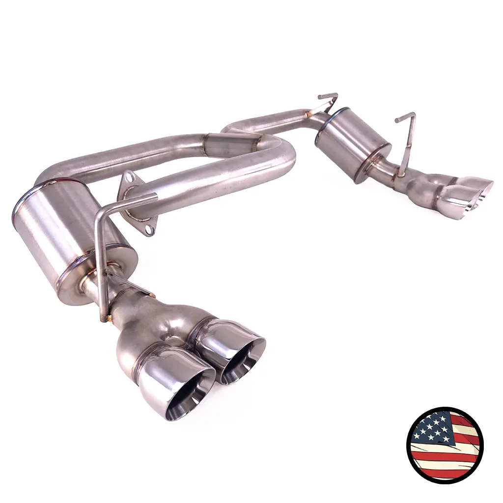 Axleback Exhaust - 2012-2016 Impreza Wagon - Quad Exit - Muffler Delete 1