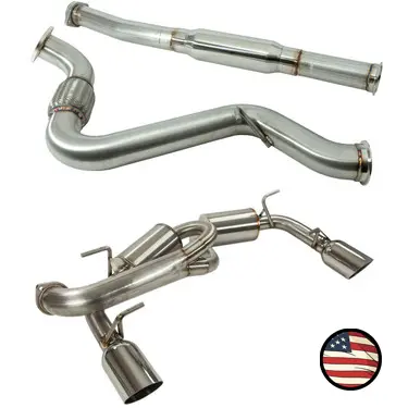 Catback Exhaust - 2013-2016 Brz/Fr-S - 5" Muffler - 3" Tubing 1
