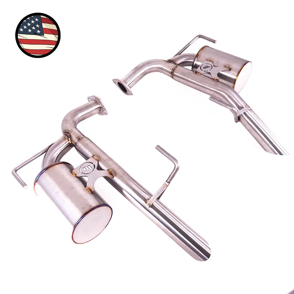 Axleback Exhaust - 2020-2025 Outback Xt/Wilderness - Dual Chamber - Muffler Delete 1