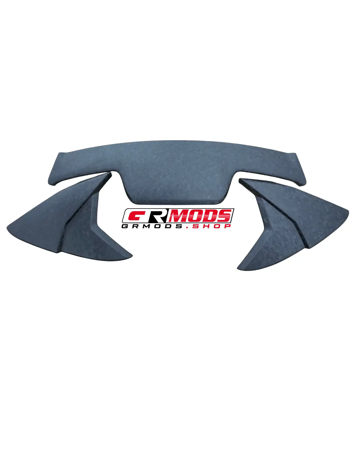 Grmods Carbon Fiber Circuit Style Wing Kit 10