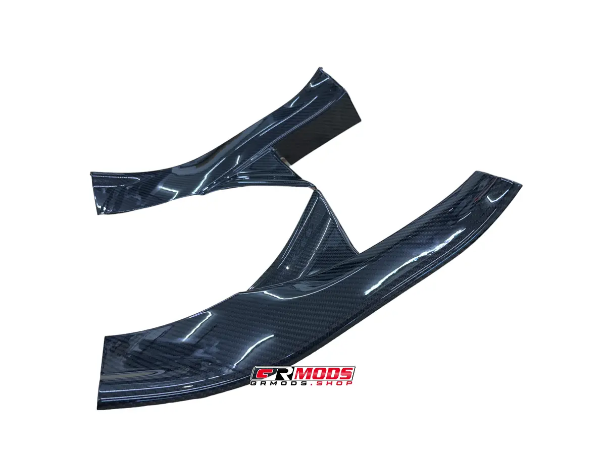 Carbon Fiber Gr Corolla Rear Door Sill Scuff Plate Set 1