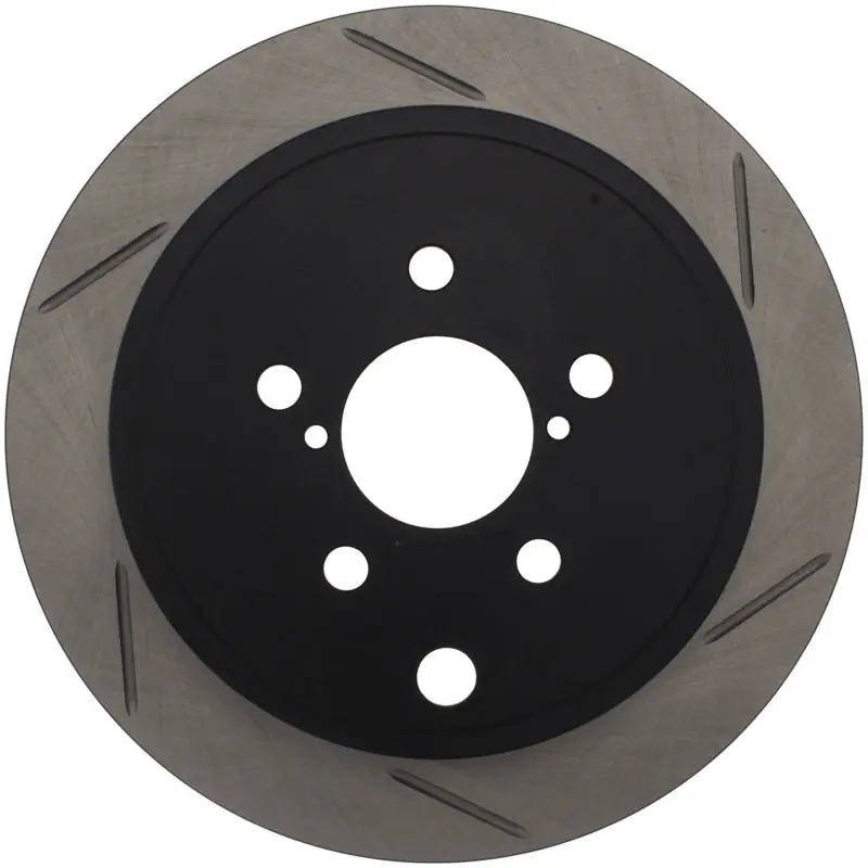 Stoptech Power Slot Slotted Rear Left Brake Rotor – 2008–2010 Subaru Wrx 1