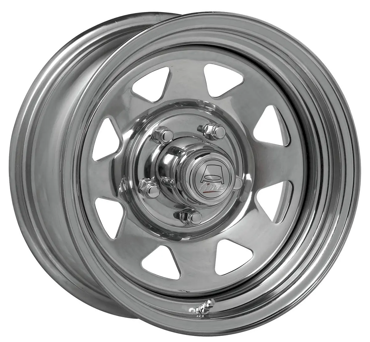 14” A-Line 8Spoke  Chrome 5/114 7 Seater 1