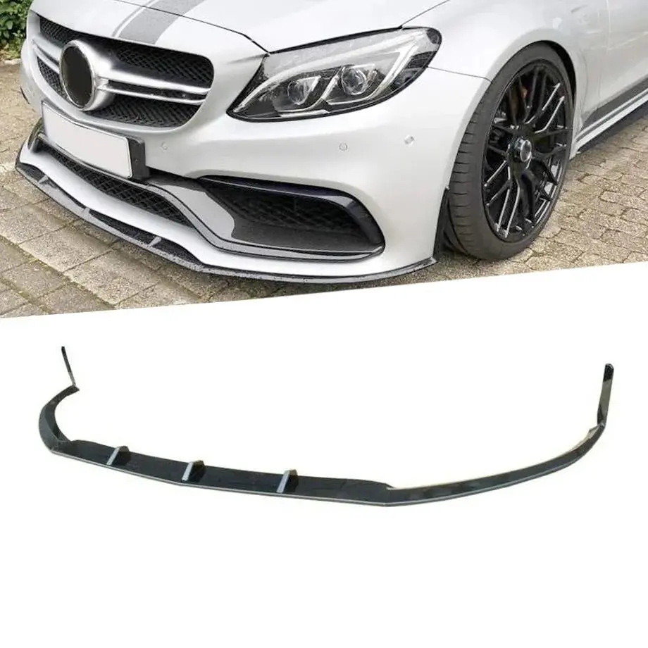 W205 C63 3Pce  Front Spoiler 1
