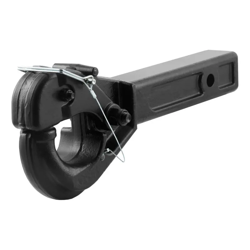 Curt Receiver-Mount Pintle Hook – 2" Shank, 20,000 Lb Rating, Accepts 2-1/2" Lunette Eyes 1
