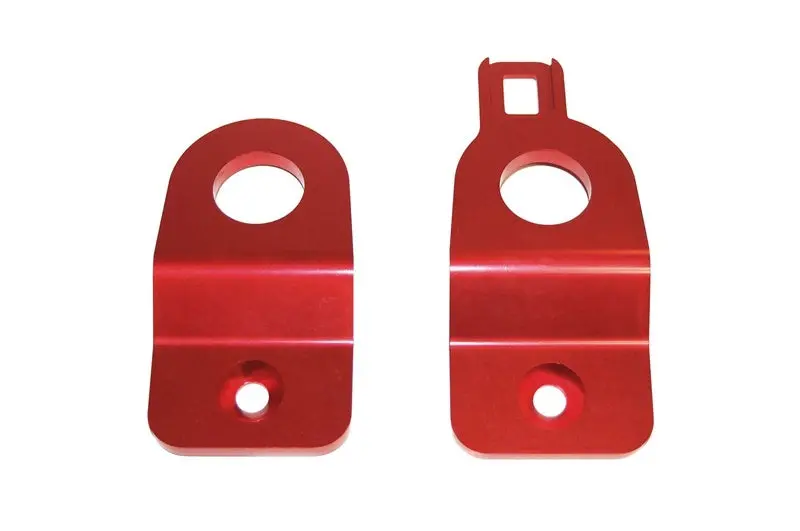 Torque Solution Red Radiator Stay Bracket: 02-07 Subaru Impreza (Inc Wrx / Sti) 1