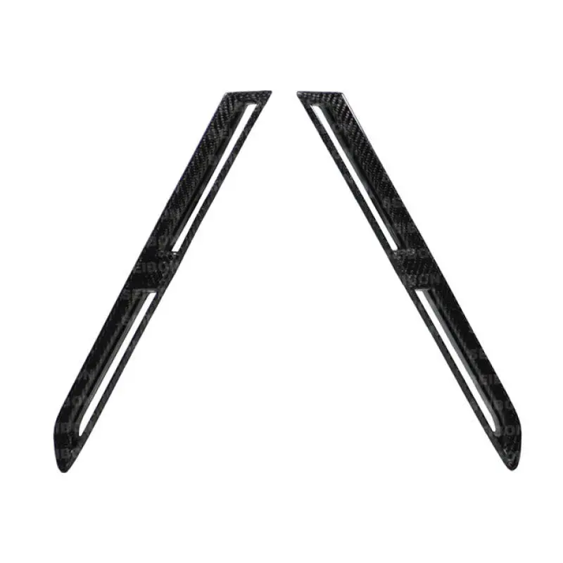 Seibon 09-10 Nissan Gtr R35 Carbon Fiber Fender Ducts (Pair) 1