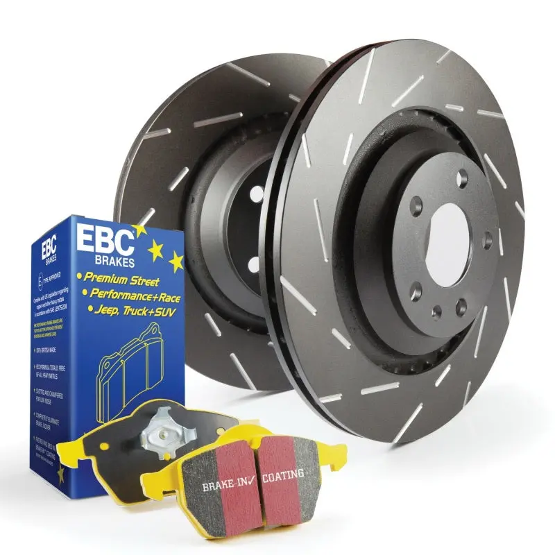 Ebc S9 Kits Subaru 2008-2014 / 2015-2017 Sti / 2008-2014 Wrx Yellowstuff Pads And Usr Rotors 2