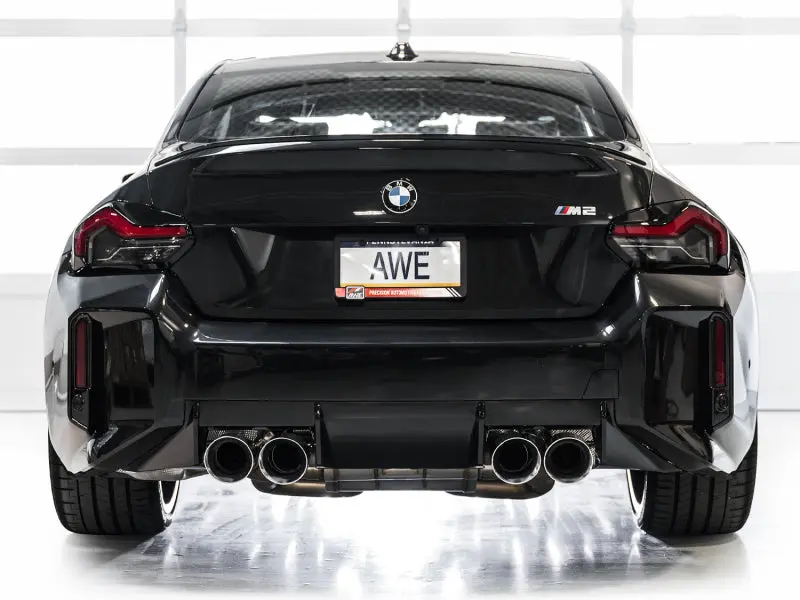 Awe Tuning 23-24 Bmw G87 M2 Switchpath Edition Exhaust - Chrome Silver Tips 2