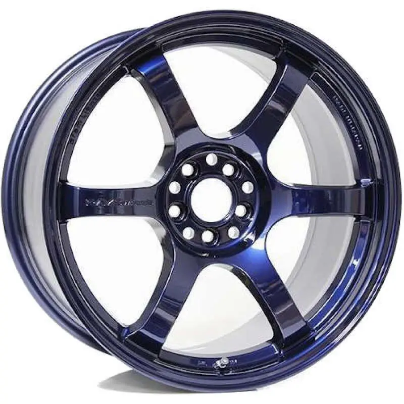 Gram Lights 57Dr 18X9.5 +22 5-114.3 Eternal Blue Pearl Wheel (Min Order Qty 20) 1