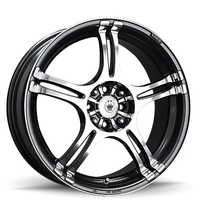 Konig Incident 16X7 10X100/114.3 Et40 Graphite 1