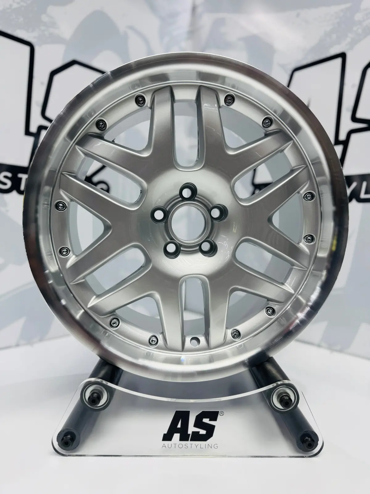 17" As- Tdi San Marino 5/100 Silver Wheels 1