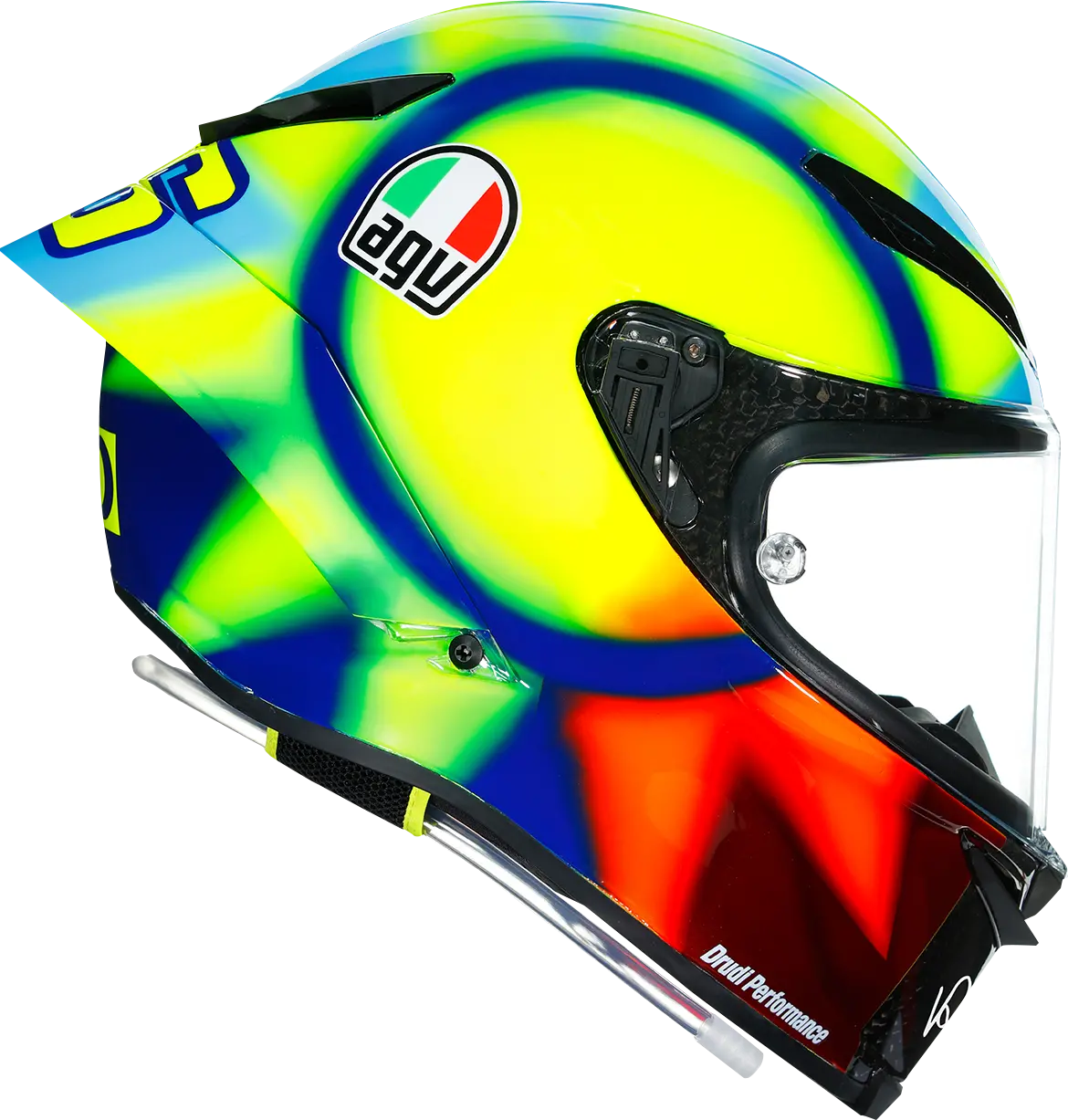 Agv Pista Gp Rr Carbon Fiber Helmet – Soleluna 2021 Design, Size Large (Model 216031D0My00309) 1