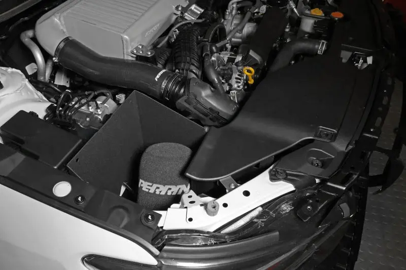 Perrin 22-24 Subaru Wrx Cold Air Intake W/ Heatshield - Red 1