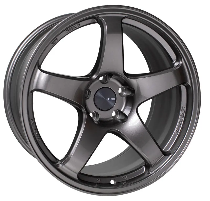 Enkei Pf05 17X7 5X114.3 45Mm Offset 75Mm Bore Dark Silver Wheel 1