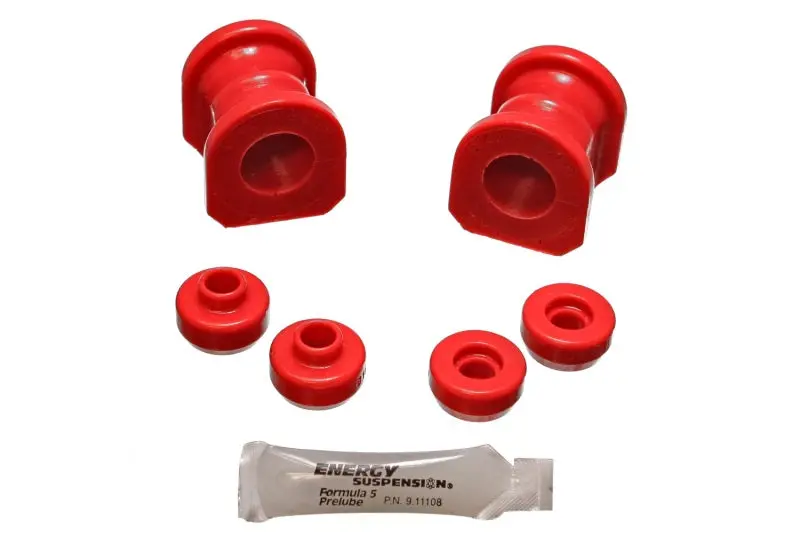 Energy Suspension 89-94 Nissan 240Sx (S13) Red 25Mm Front Sway Bar Bushing Set 1