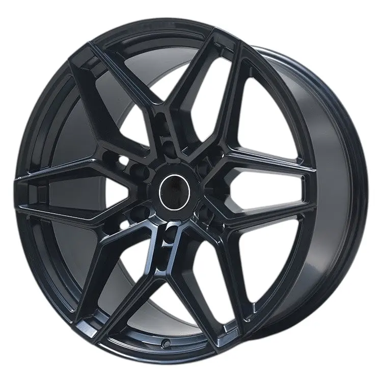 20” As-F32fbx028 6/139 Black Bakkie Rims 1
