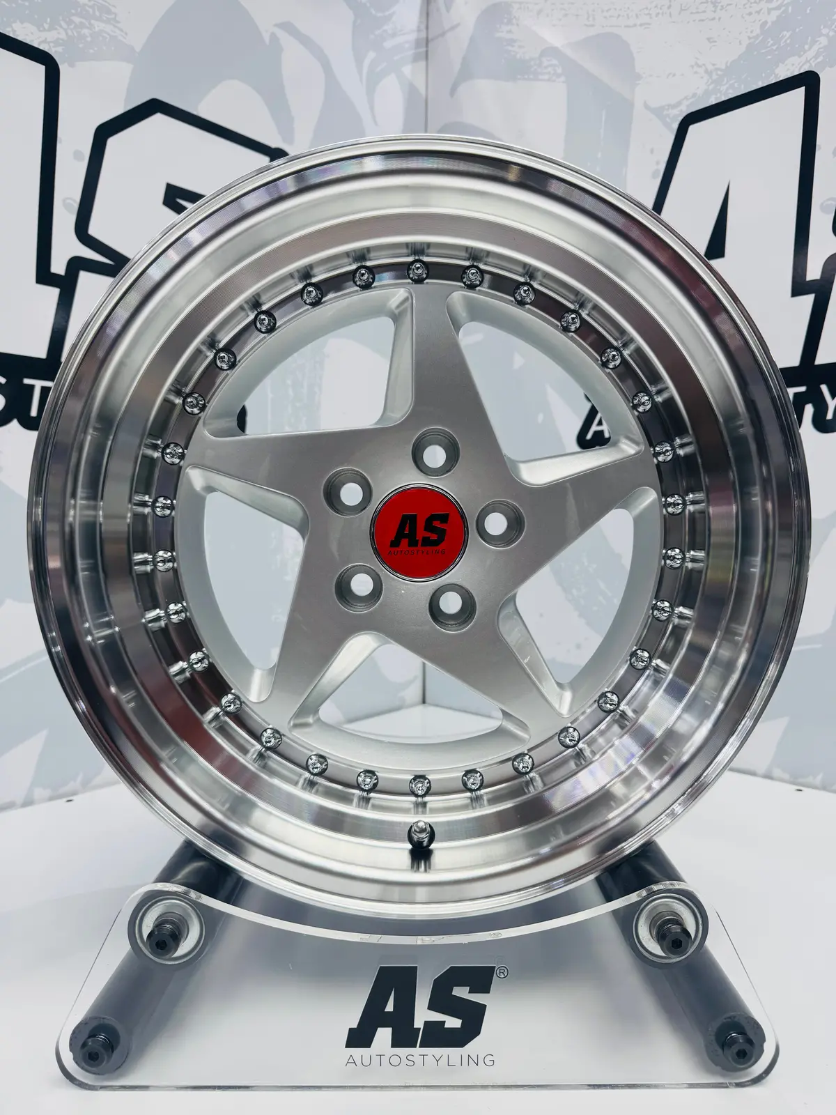 15” As- M7908 5X100 Silver 1