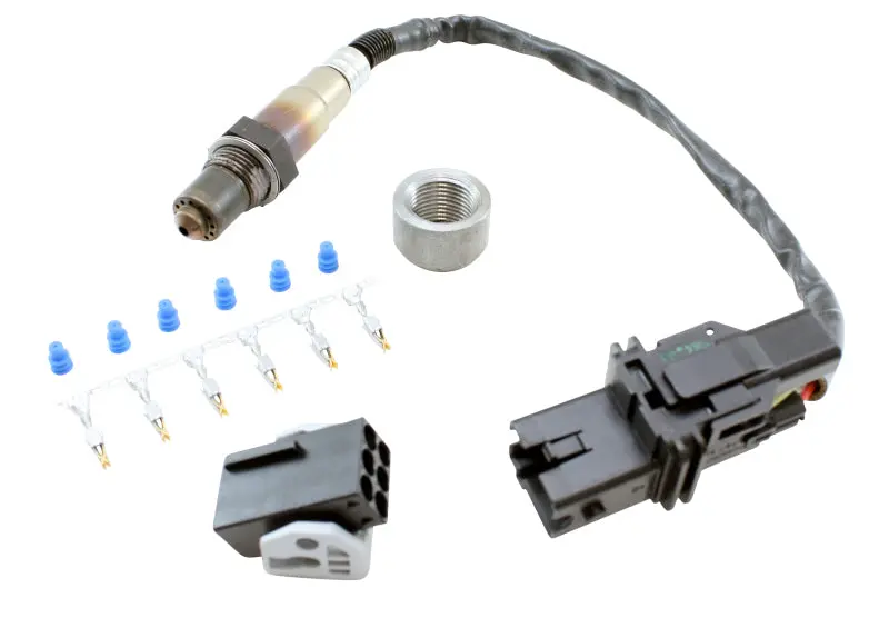 Aem Universal Ems Wideband 02 Kit Sensor/ Bung/ Connector/ Wire-Seals/ Pins 1