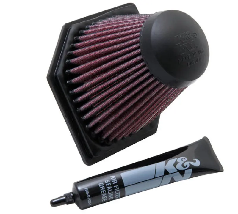 K&N 05-10 Bmw K1200r / 05-10 K1200s Replacement Air Filter 1