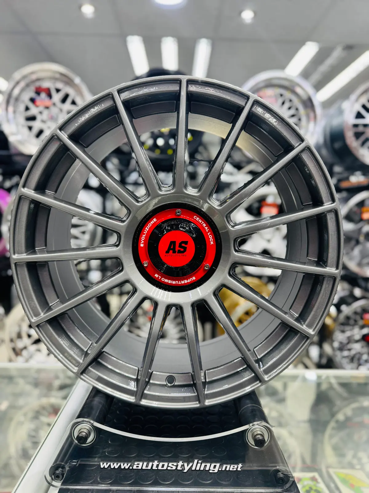 19” As-Superturismo  5/112 & 5/100 Multi Pcd  Gunmetal 1