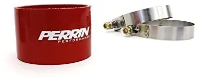 Perrin Subaru 02-07 Wrx 04-14 Sti Top Mount Intercooler Coupler Kit Red 1