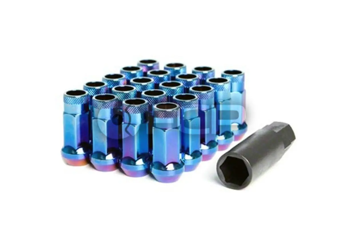 Wheel Mate Muteki Sr48 Open End Lug Nuts - Neon 12X1.25 48Mm 1
