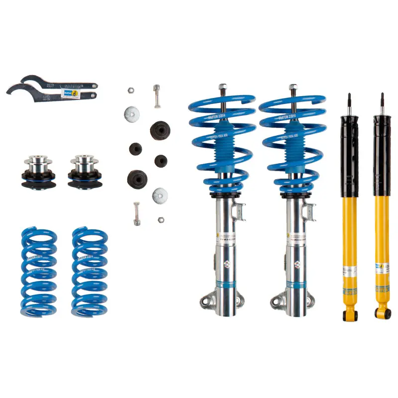 Bilstein B14 2002 Mercedes-Benz C230 Kompressor Front And Rear Suspension Kit 1