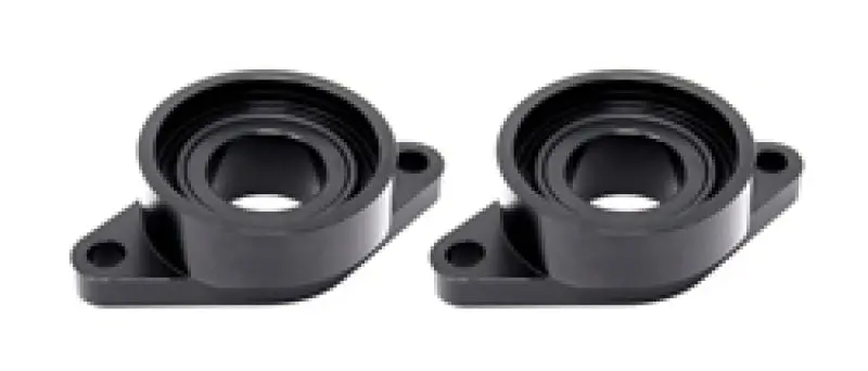 Torque Solution Billet Stock To Hks Blowoff Valve Adapter: Nissan Gtr R35 All - Black 1