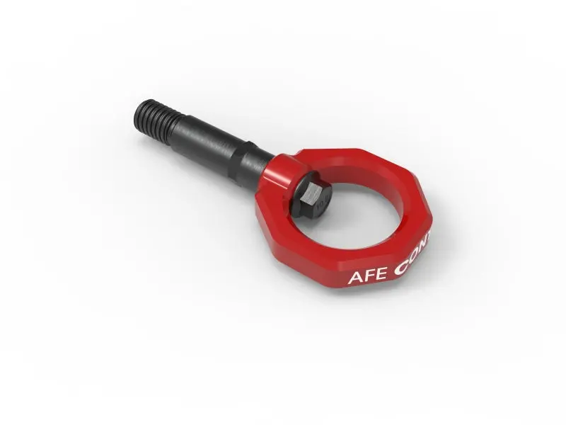 Afe Control Rear Tow Hook Red 20-21 Toyota Gr Supra (A90) 1