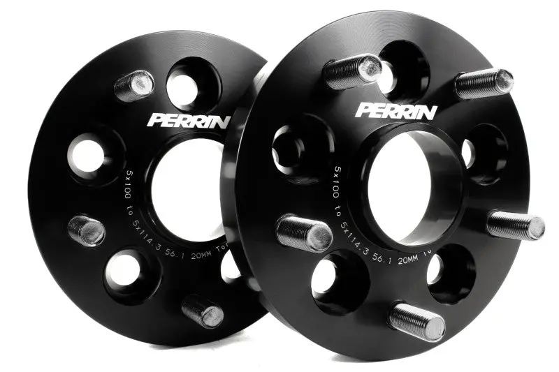 Perrin Subaru/Toyota/Scion 20Mm Wheel Adapter (Bolt-On Type) 5X100 To 5X114.3 W/56Mm Hub - Pair 1