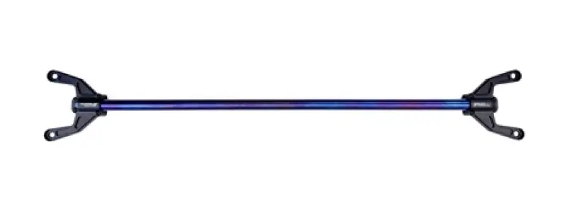 Torque Solution 2022+ Subaru Wrx Rear Shock Tower Brace - Titanium Burnt Purple / Blue 1