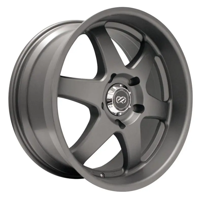 Enkei St6 20 X 9.5 30Mm Offset 6X135 Bolt Pattern 87Mm Bore Dia Matte Gunmetal Wheel 1