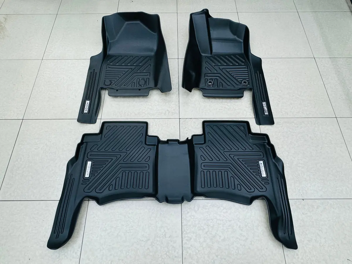 Toyota Hilux 2019-2023 All Weather Tpe Mats 1