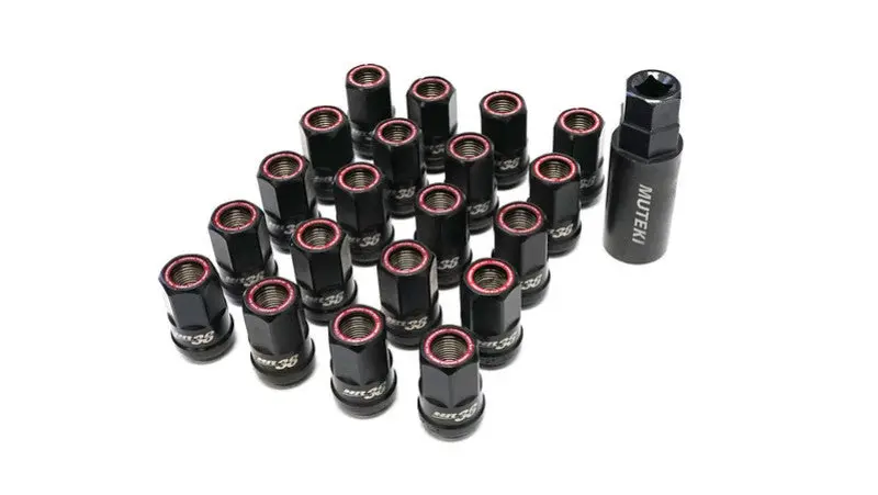 Wheel Mate Muteki Open End Lug Nuts - Chrome 12X1.50 1
