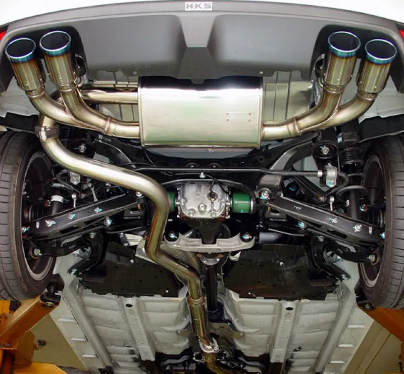 Hks 2008 Sti 65Mm Stainless Steel Mid-Pipe (Only Compatible W/ Hks31021-Af012 Or Stock Muffler) 1