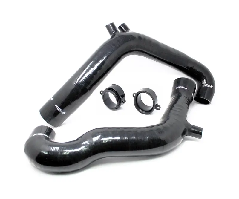 Torque Solution Turbo Inlet Hose Black - 10-12 Porsche 997.2 Turbo / Turbo S 1