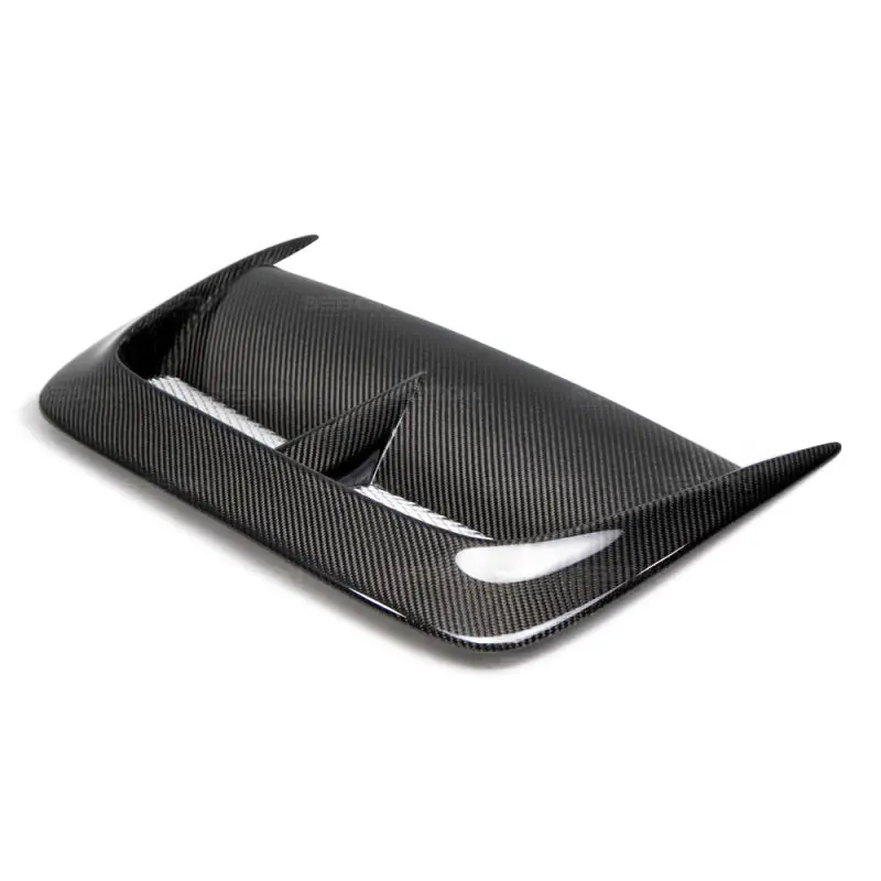 Seibon 04-05 Subaru Wrx/Sti Cw Carbon Fiber Hood Scoop - Only Fits Oem Hoods (Not Seibon Hoods) 2