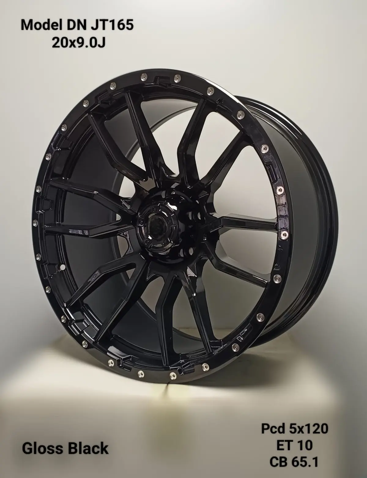 20” As-Bronco 5/120 Black - Amarok 1