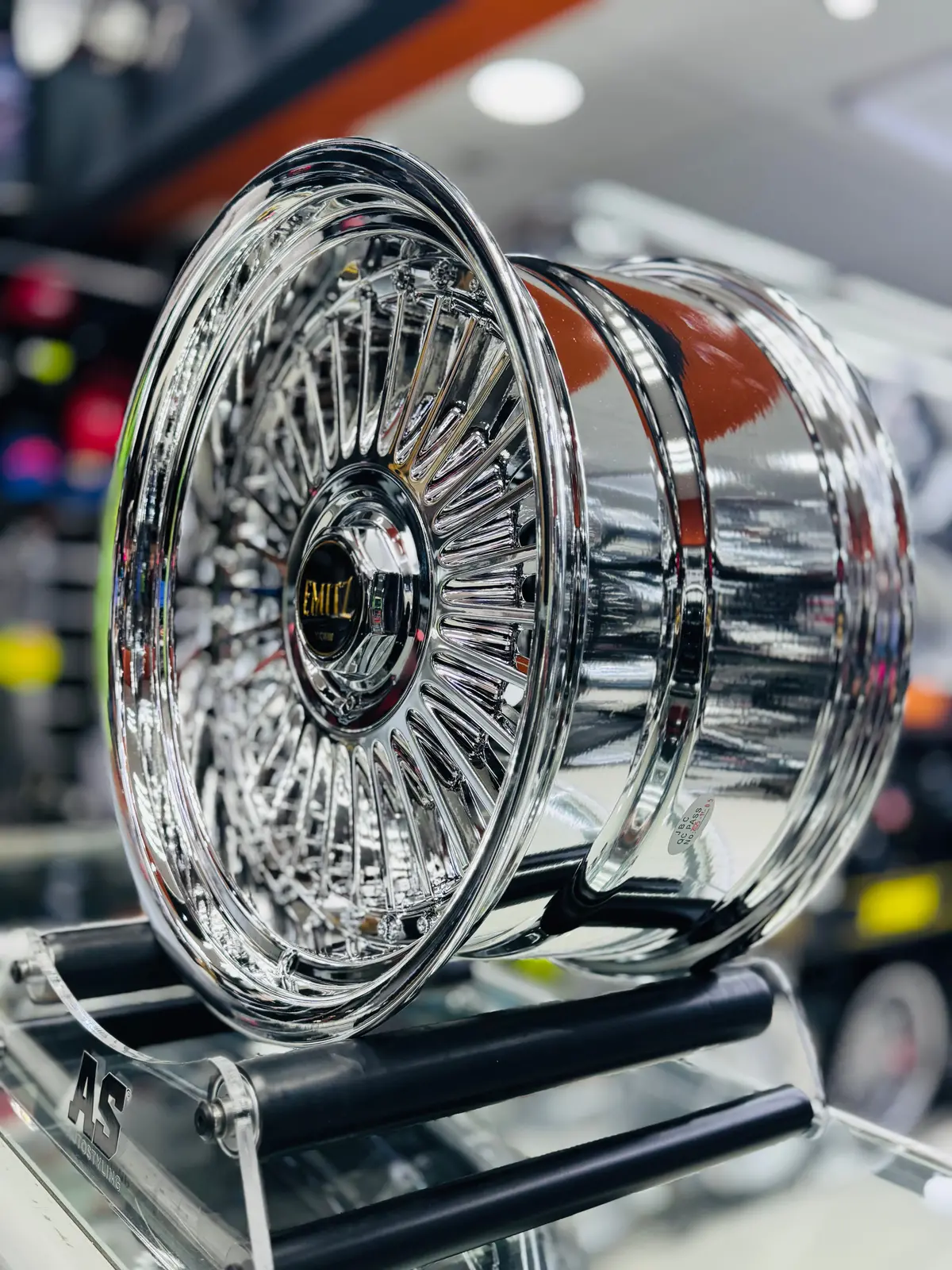 17” As-Emitz Chrome 4X100 4X114 5X100 5X112 5X114 5X120 1