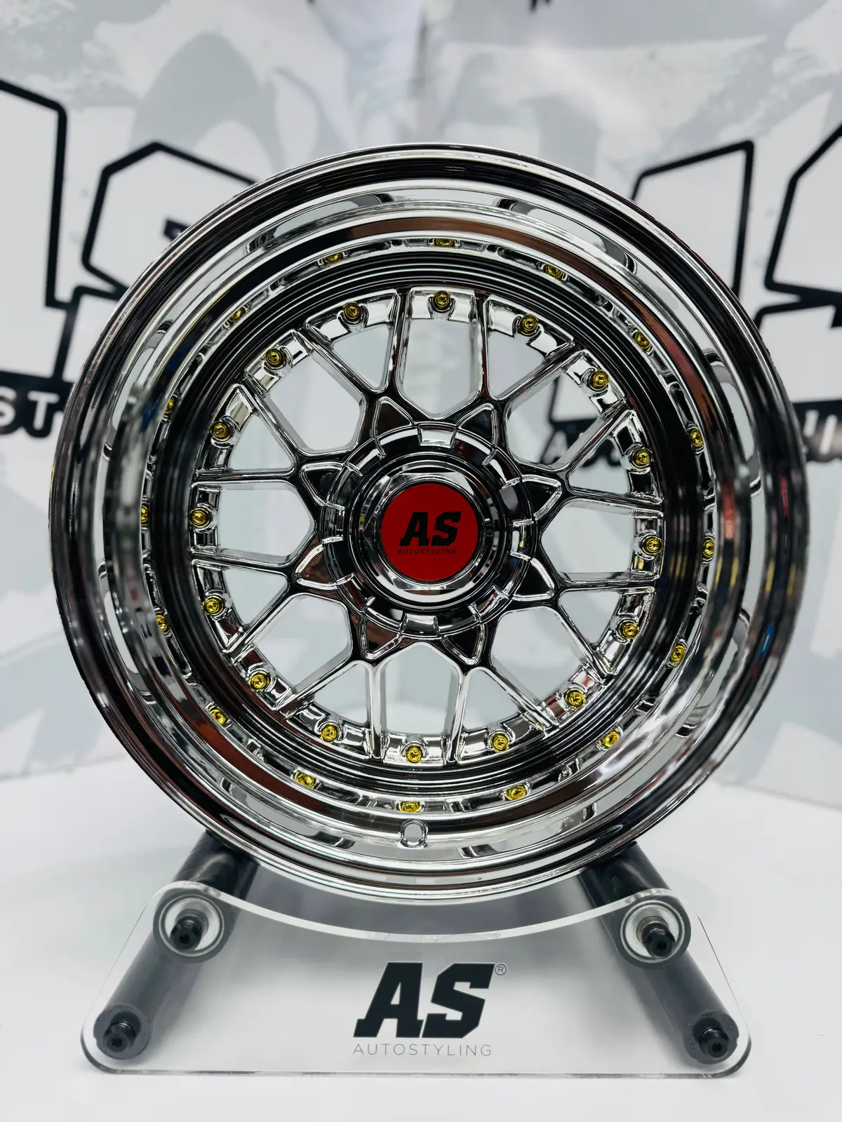 16” As-Rc Chrome 4X100 & 5X100 Multi Hole 2