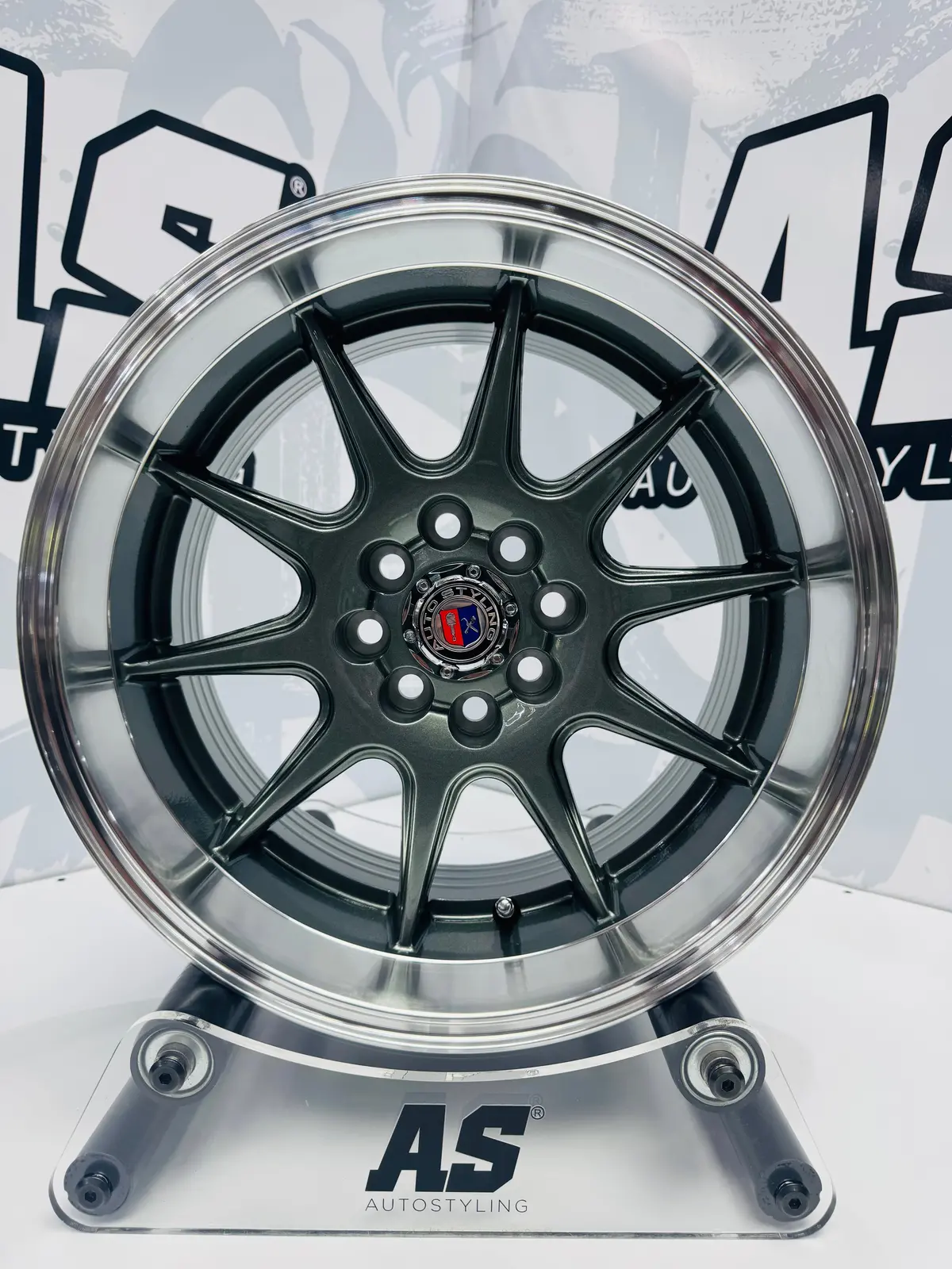 15” As - Xxr Dish Gunmetal4x100 4X108 1
