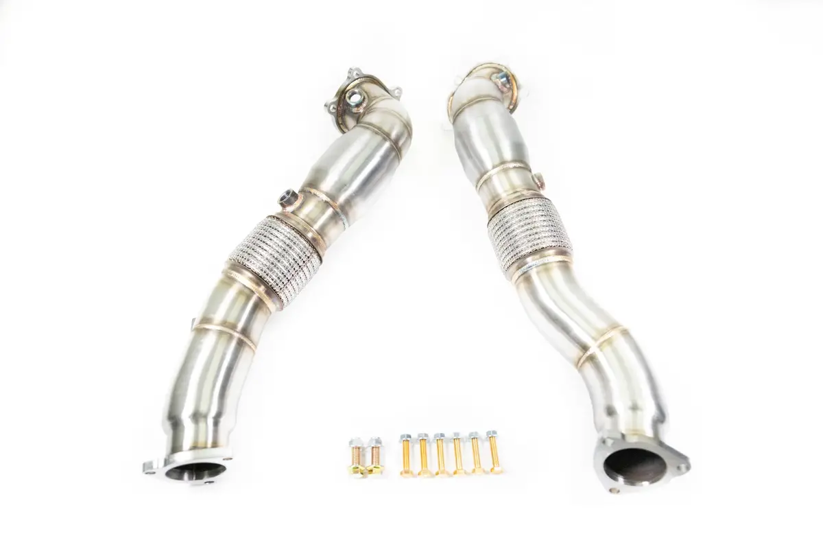 Audi 4.0T Catted Downpipes - S6 S7 Rs7 A8 S8 2