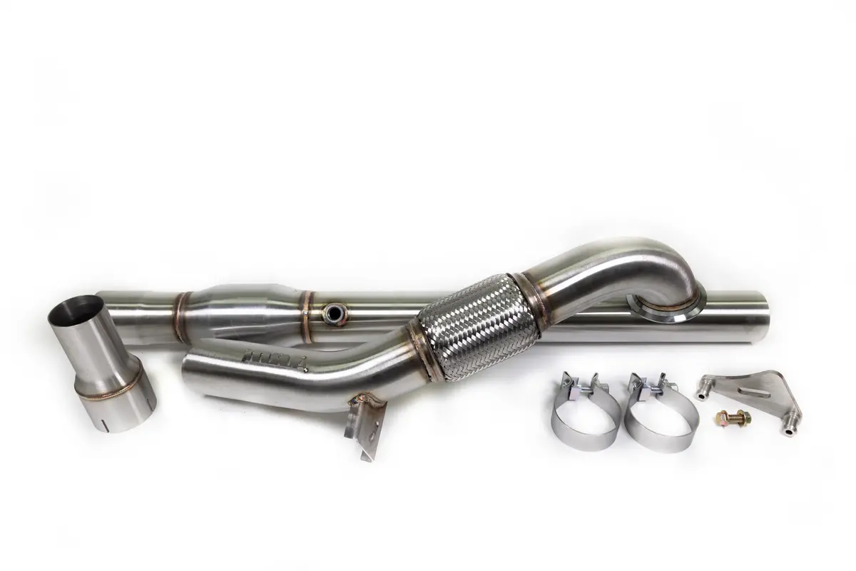 Mk6/6.5 Jetta Gli 3" Catted Downpipe - V-Band 1