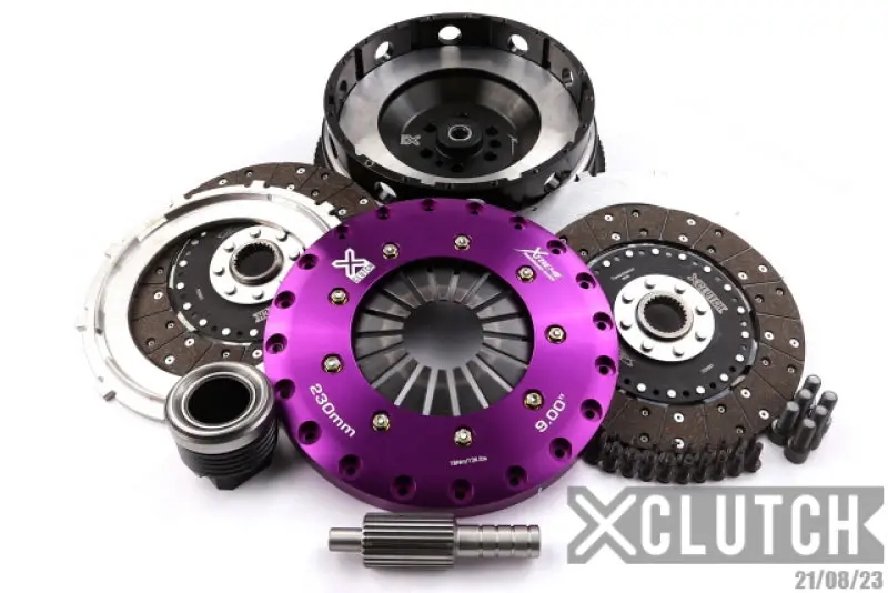 Xclutch 15-18 Bmw M3 Base 3.0L 9In Twin Solid Organic Clutch Kit 1