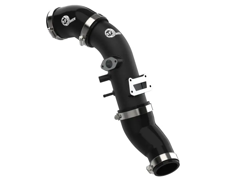 Afe 19-22 Hyundai Veloster N L4 2.0L (T) Bladerunner 2-3/4In Aluminum Cold Charge Pipe - Black 1
