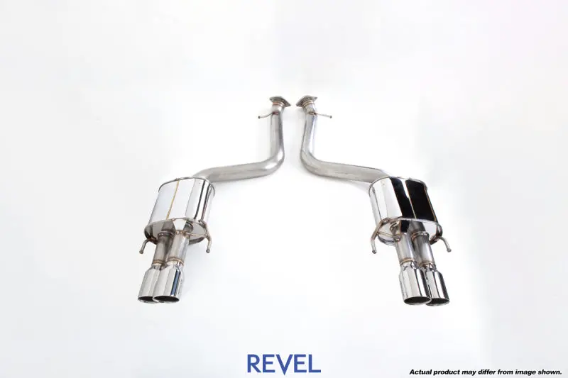 Revel Medallion Touring-S Catback Exhaust - Dual Muffler / Quad Tip / Rear Section 16-17 Lexus Gs F 1